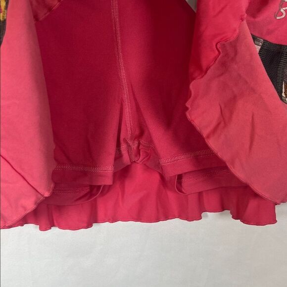 Sofibella Pink Print Golf Tennis Pickleball Skort size Large - Picture 3 of 6